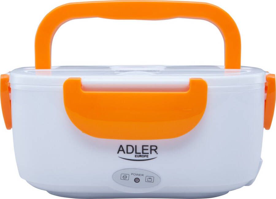 Adler Top Choice Elektrische Lunchbox oranje 1.1 liter