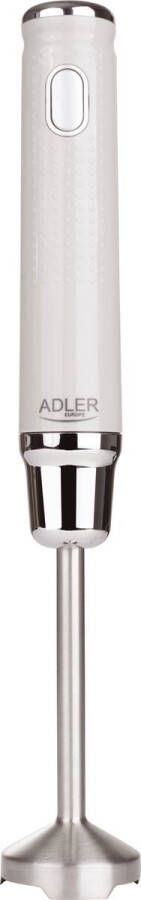 Adler Top Choice Staafmixer – Stick blender – 300 Watt – Grijs – RVS