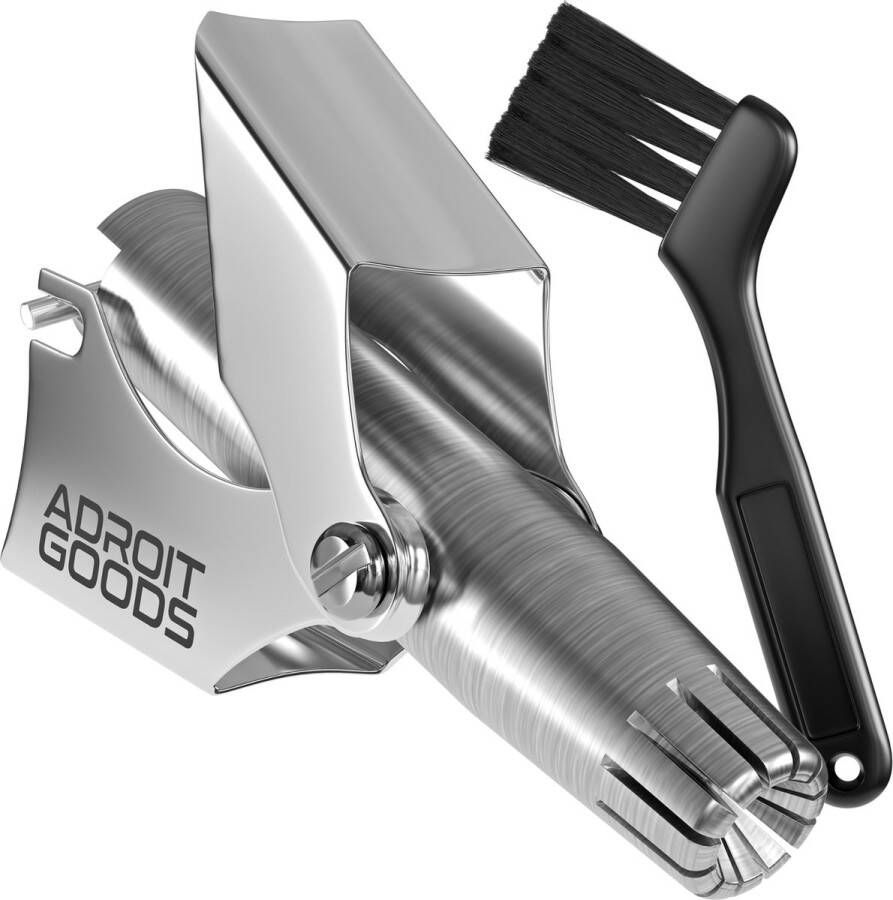 AdroitGoods Neustrimmer Mannen & Vrouwen Handmatig Incl. Reinigingsborsteltje