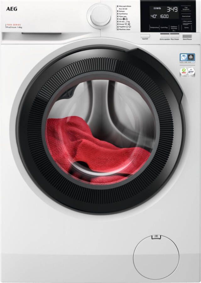 AEG LR7696UD4 7000 serie ProSteam UniversalDose Wasmachine voorlader 9 kg