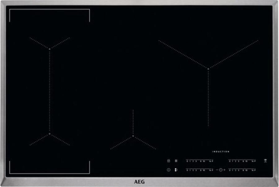 AEG IKE84441XB 6000 serie Bridge Inductie kookplaat Inbouw 80 cm
