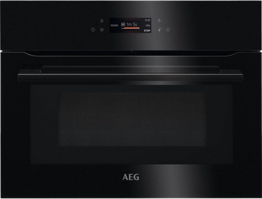 AEG BBB8000QB1 Combi-oven 43 liter 1000 Watt magnetron Zwart