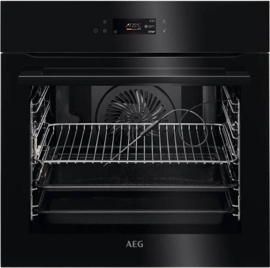 AEG 8000 AssistedCooking Heteluchtoven met pyrolysereiniging BPK742380B