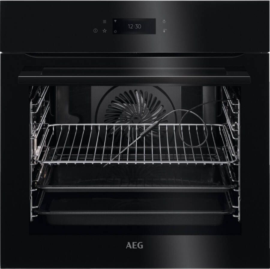 AEG BPK748380B 8000 assistedcooking Jeteluchtoven met Pyrolysereiniging