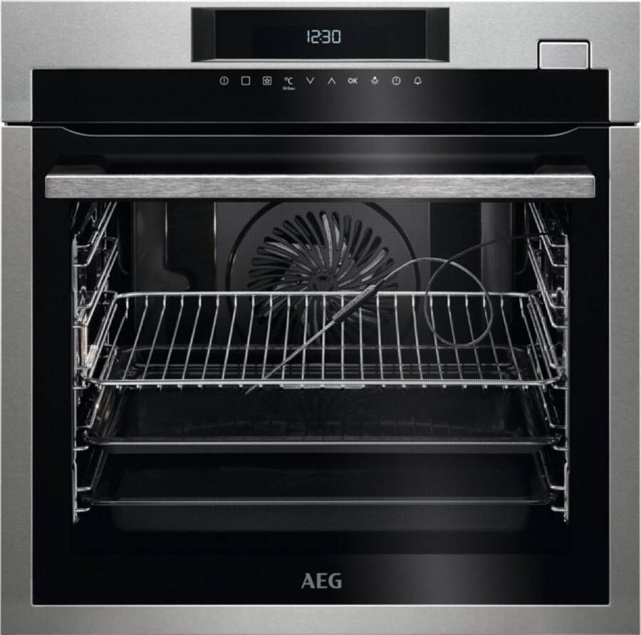 AEG 8000 serie SteamBoost Combi hetelucht- en stoomoven BSE682020M