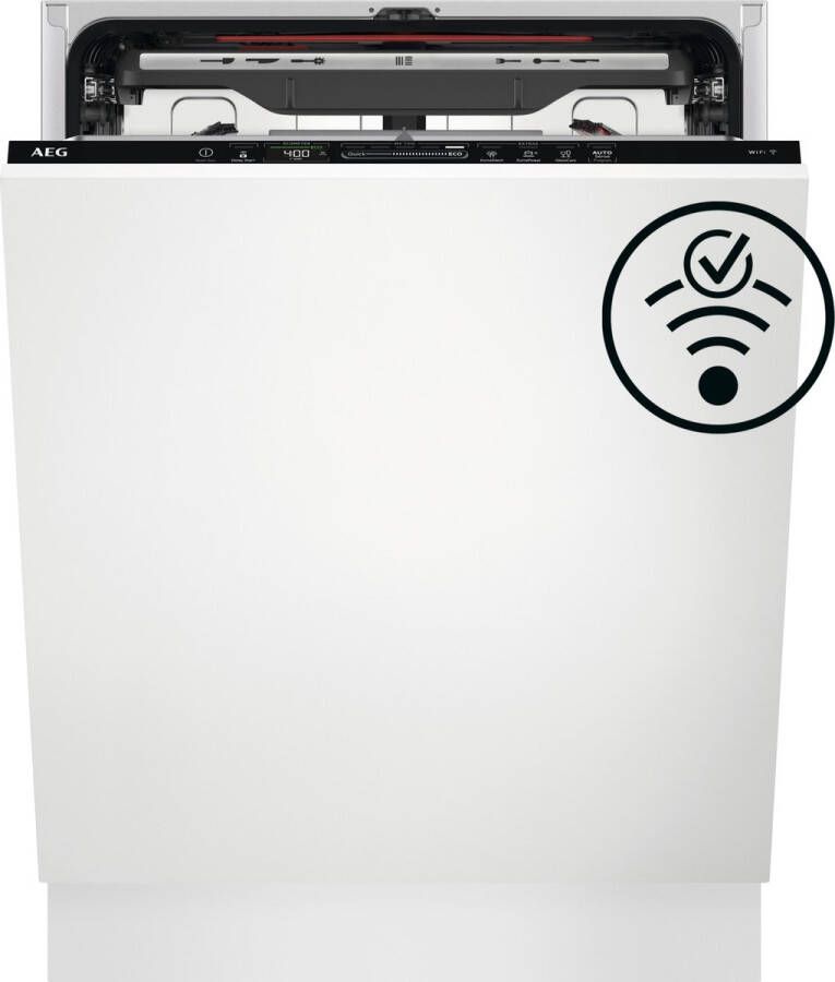 AEG FSE75768P EcoLine Inbouwvaatwasser Volledig ingebouwd Energielabel B