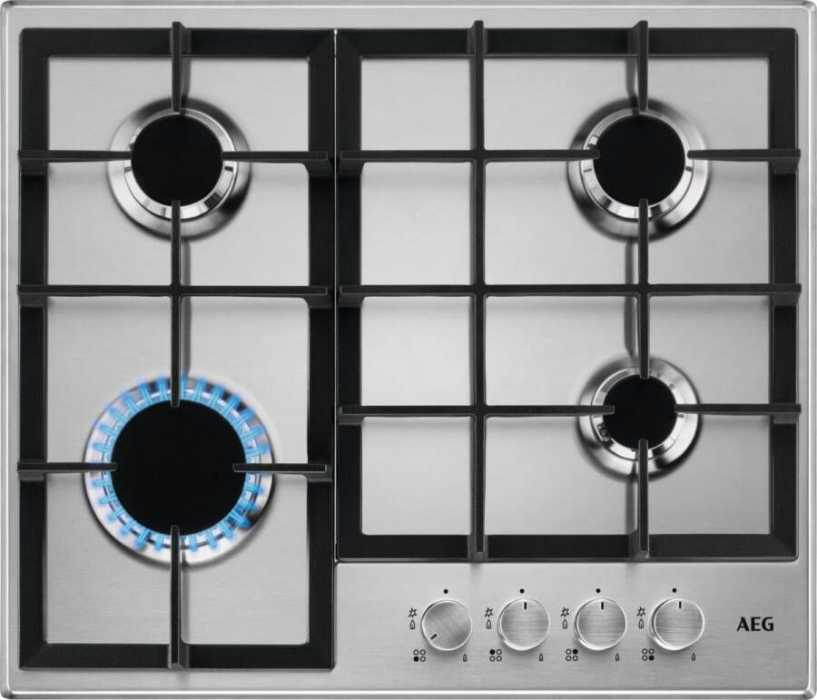 AEG 3000 Slim line gaskookplaat 60 cm HGB64200SM