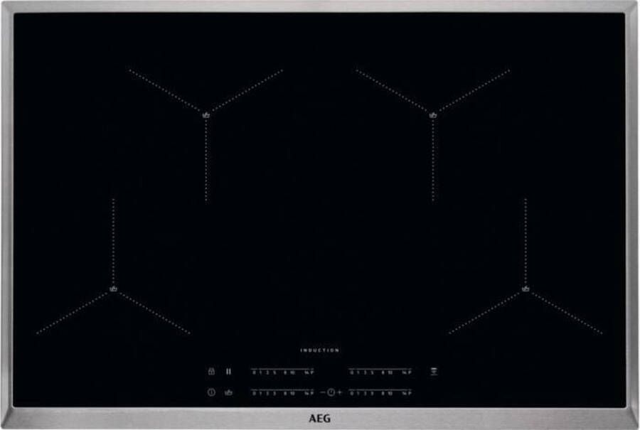 AEG IAE84411XB EcoLine Ingebouwd Zone van inductiekookplaat Zwart