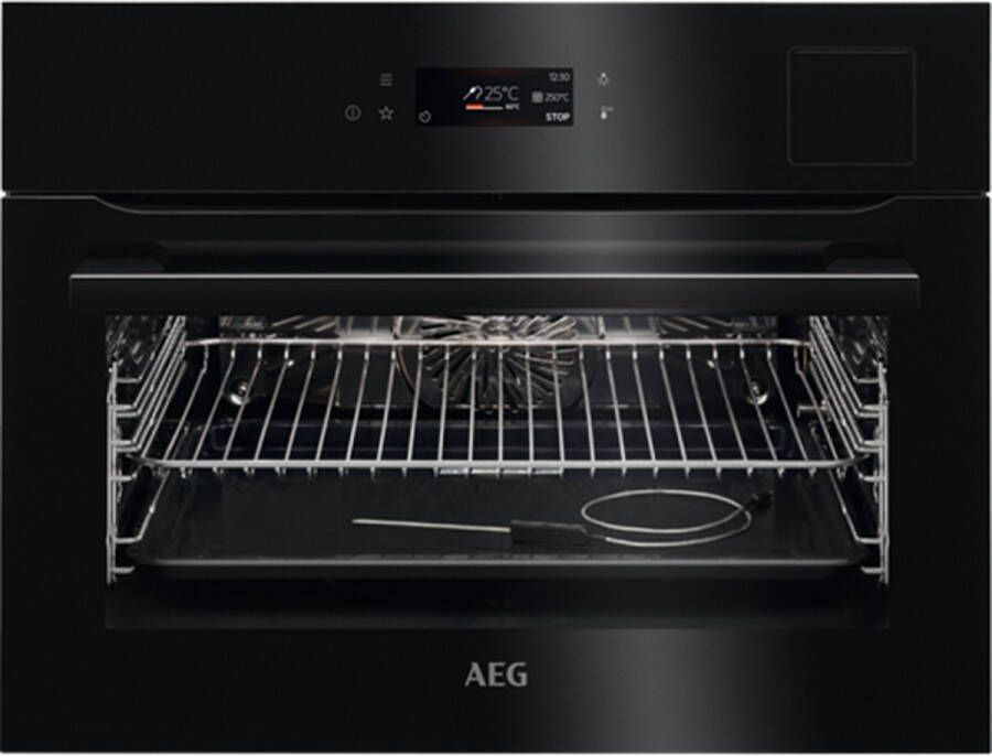AEG KSK792280M EcoLine 8000 Serie Assistedcooking Inbouwoven hetelucht met Pyrolysereiniging