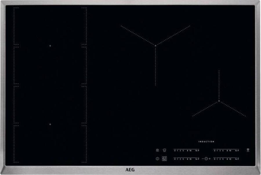 AEG 6000 Flex Bridge inductie 80 cm IKE84471XB