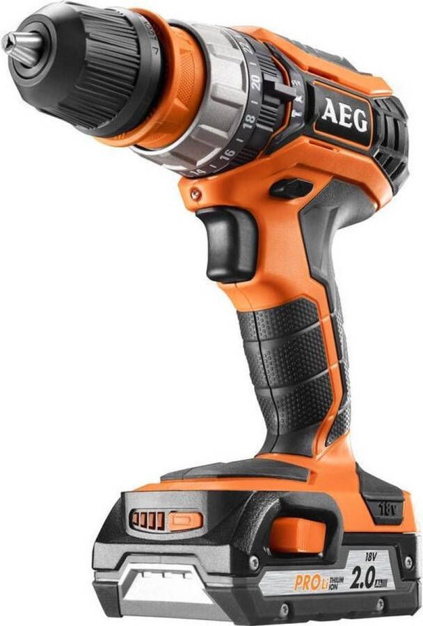 AEG Powertools AEG BSB18C2X Klopboormachine – 18V 2 0Ah – Incl. accu s lader en koffer