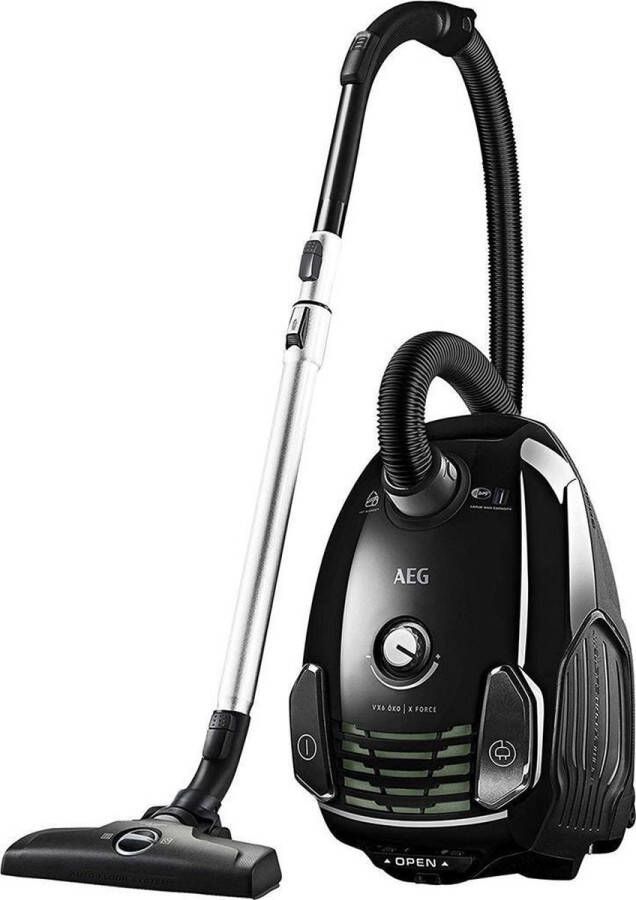 AEG VX6 Stofzuiger Met stofzak 74 dB Parketzuigmond VX6-2-ÖKOX