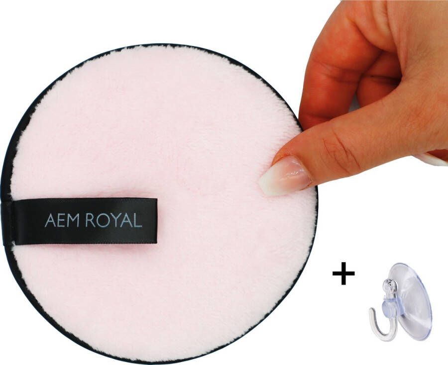 AEM ROYAL Make-up Remover Pad Herbruikbaar en wasbaar watten schijfje bonus 1 Zuigknap Gezichtsreiniging -microfiber pads