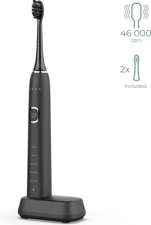 AENO DB6 elektrische tandenborstel 2 borstels Oplaadstation