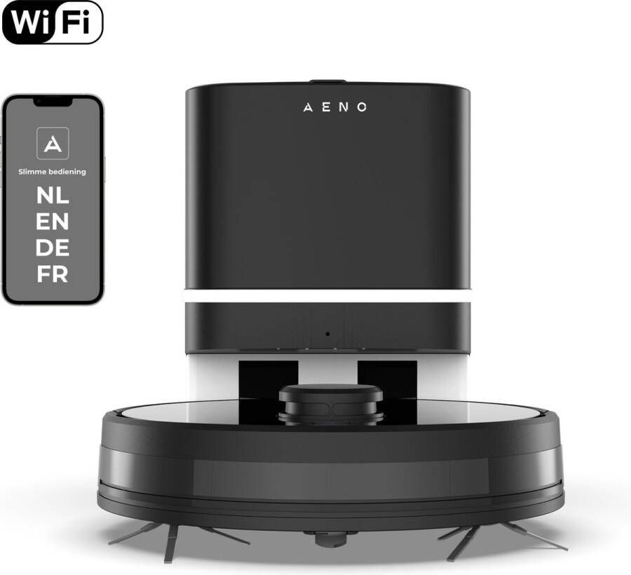 AENO RC1S Smart Robot Stofzuiger Dweil functie UV Smart app NL 4KPa Spraak functies