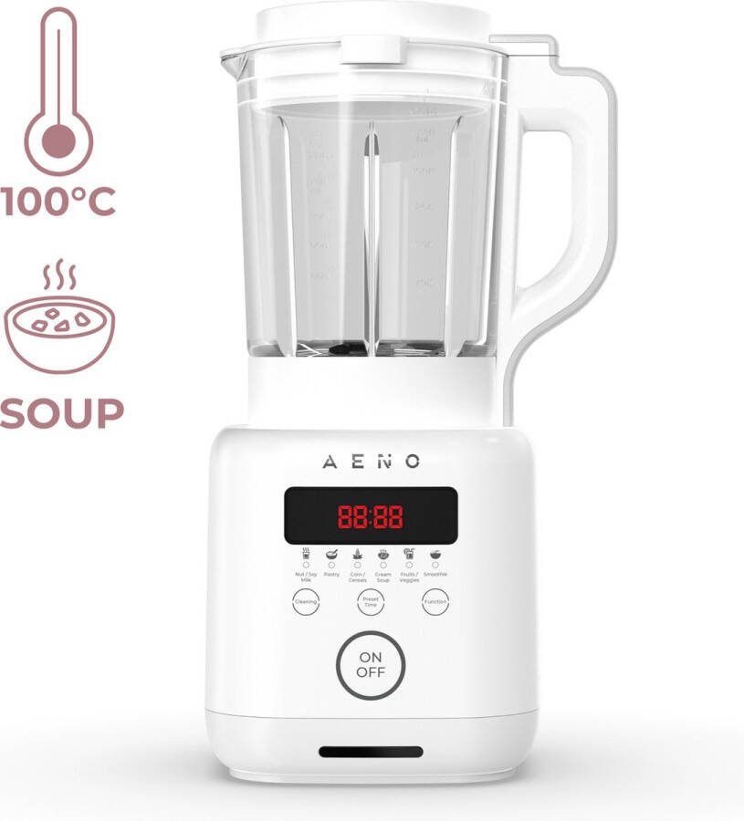 AENO TB2 Blender Soup maker 1.75L Kookfunctie 6 Programma's Wit