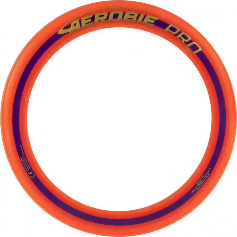 Aerobie frisbee Pro Ring 33 cm oranje