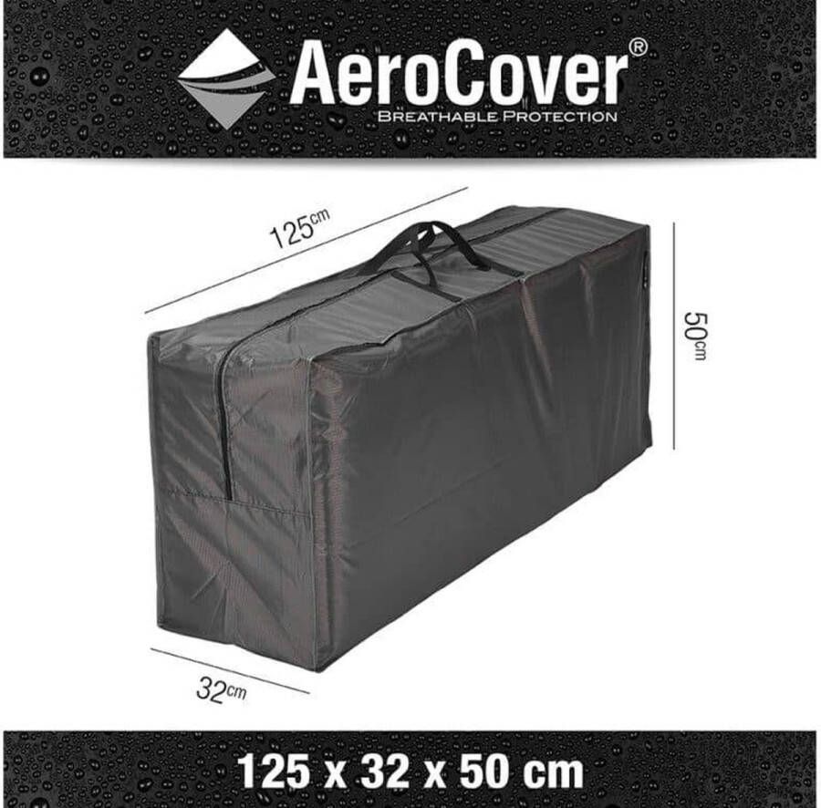 Platinum AeroCover kussentas 125x32xh50 antraciet
