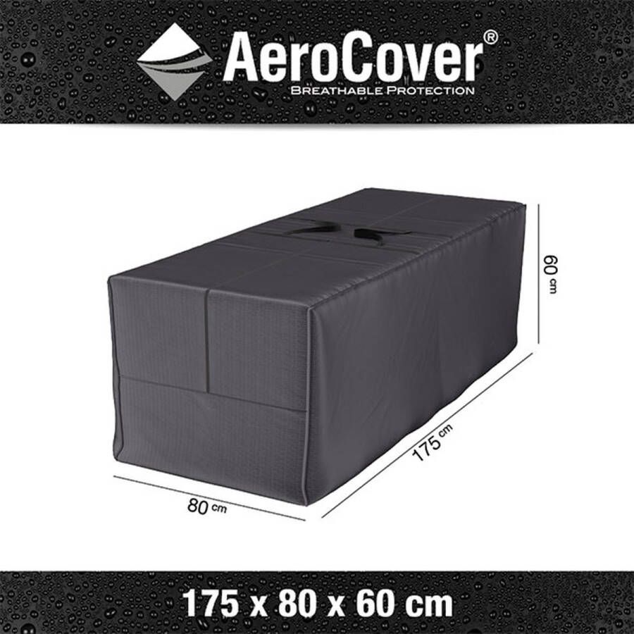 Platinum AeroCover kussentas 175x80xh60 antraciet