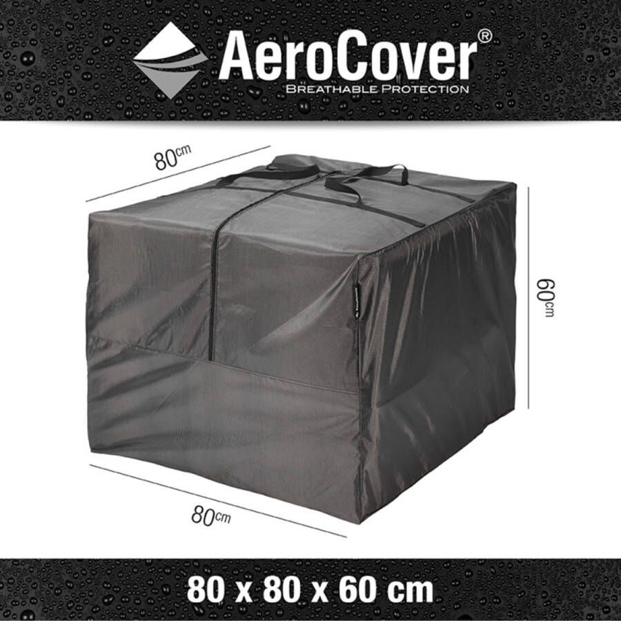 Platinum AeroCover kussentas 80x80xh60 antraciet