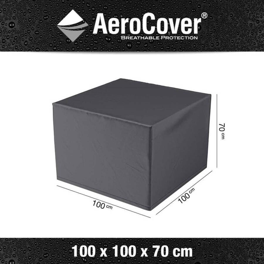 Platinum AeroCover loungestoelhoes 100x100xh70 antraciet