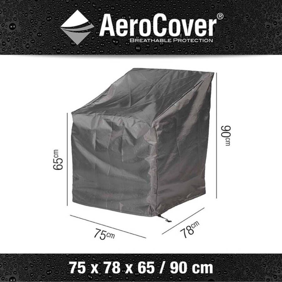 Aerocover Loungestoelhoes hoge rug 75 x 78 x 65 tot 90