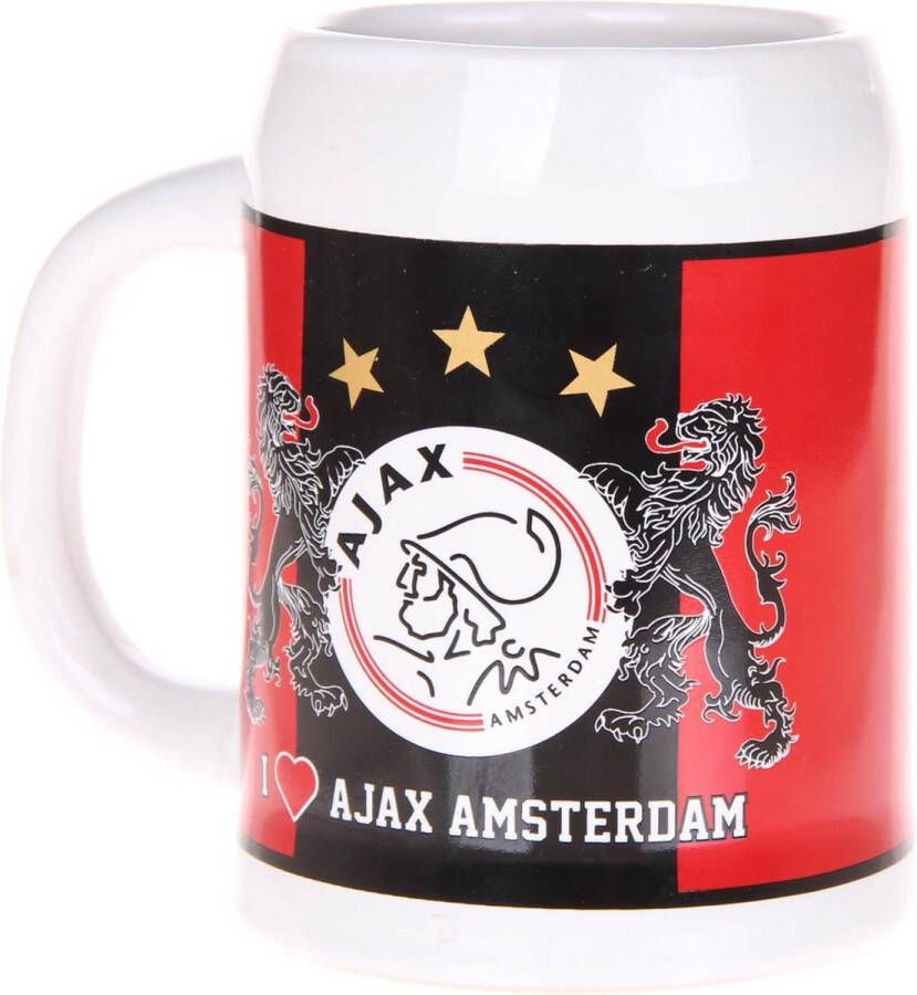 AFC Ajax Bierpul I Love Amsterdam Rood Zwart