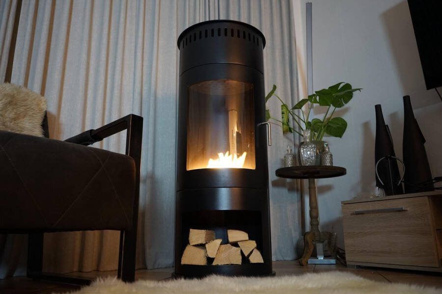 Afecto Bio ethanol haard terrashaard Luna voor binnen en buiten| de meest complete set| inclusief accessoires!