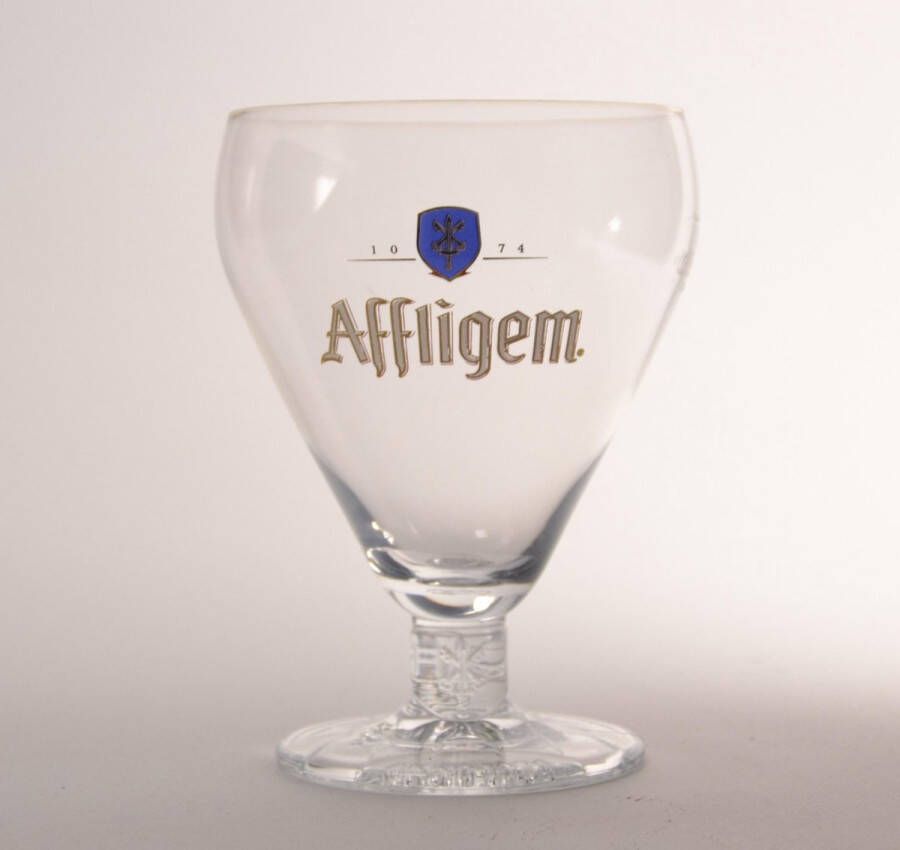 Affligem Bierglas 30cl Origineel glas van de brouwerij Glas op voet Nieuw