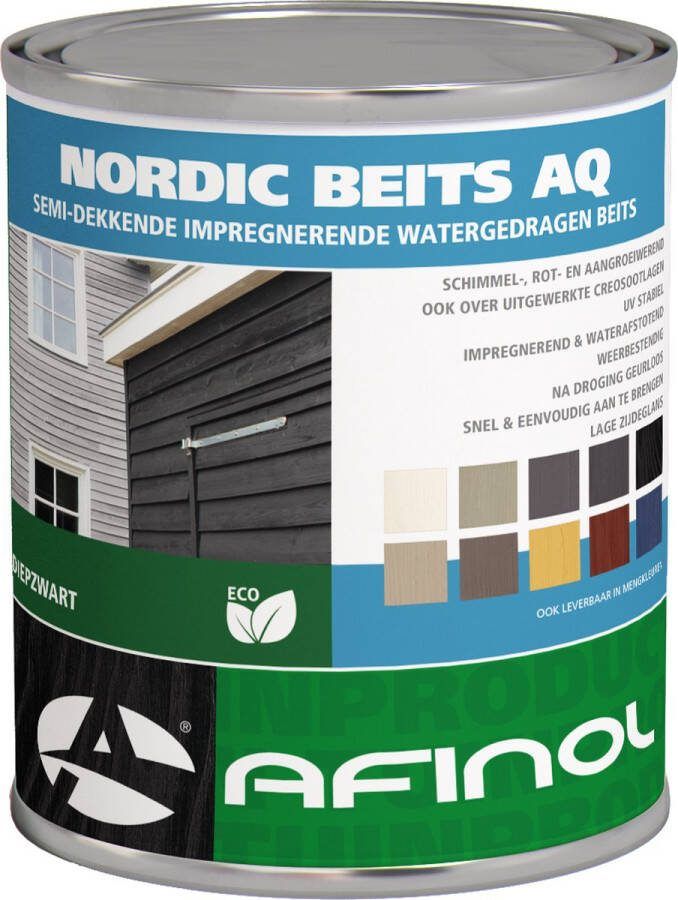AFINOL Nordic Beits AQ Noors Wit 750 ml