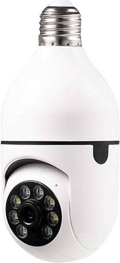 AFINTEK WiFi Panorama Camera Basic Beveiligingscamera Voor E27 Lamp Fitting