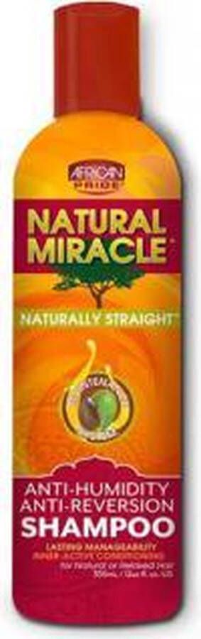 African Pride Natural Miracle Anti Reversion Shampoo 354ml