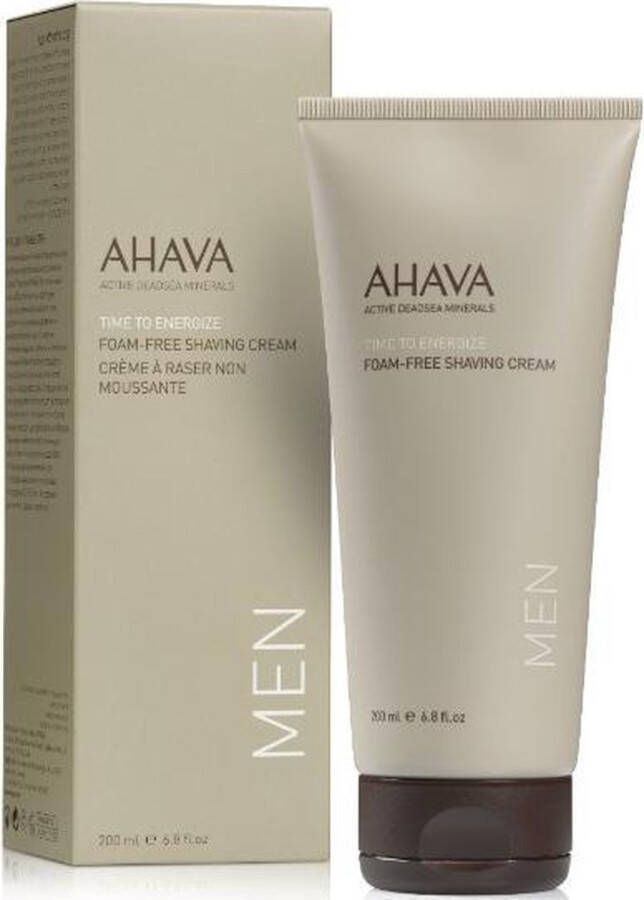 AHAVA MAN Scheergel Hydraterend & Verzachtend Vegan Alcohol- en Parabenenvrij Voor Alle Huidtypen Speciaal voor Mannen 200ml