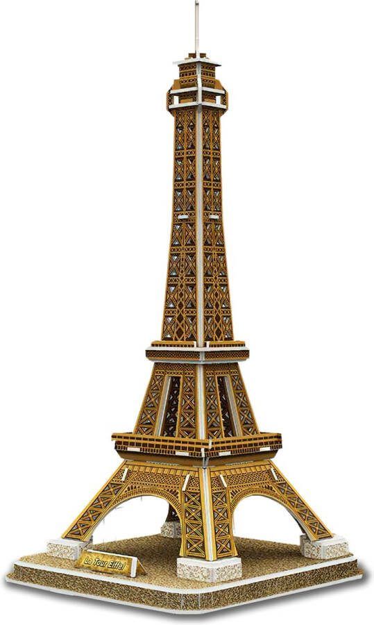Ainy 3D puzzel Eiffeltoren Parijs Frankrijk: Miniatuur bouwpakket speelgoed knutselpakket hobby puzzels en creatief modelbouw voor kinderen & volwassenen 36 stukjes 15.8x17.8x35.2cm