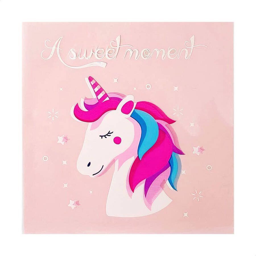 Ainy Unicorn Uitdeelzakjes 25 stuks 10x10cm transparent cellofaanzakjes cadeauzakjes geschikt als traktatie uitdeelcadeautjes en snoepzakje cadeauverpakkingen bij kinderfeestje