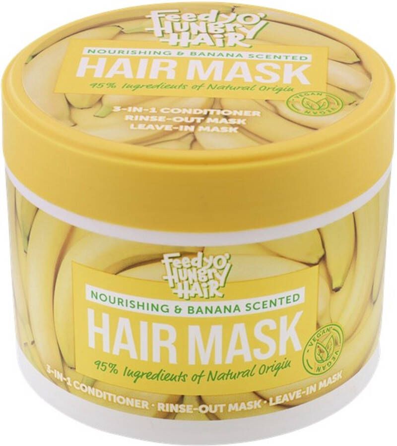 HAIR MASK Haarmasker 300 ml BANANA 95 % NATURAL