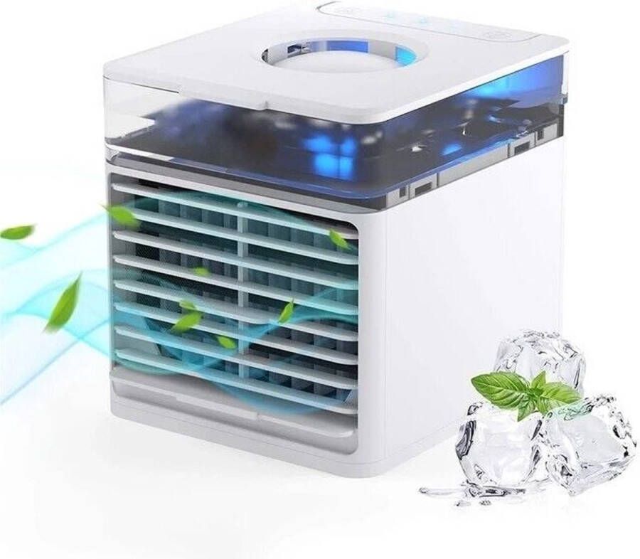 Airbino Aircooler Portable Luchtkoeler Koelen Ventilator 3 standen Verkoeling op kantoor USB