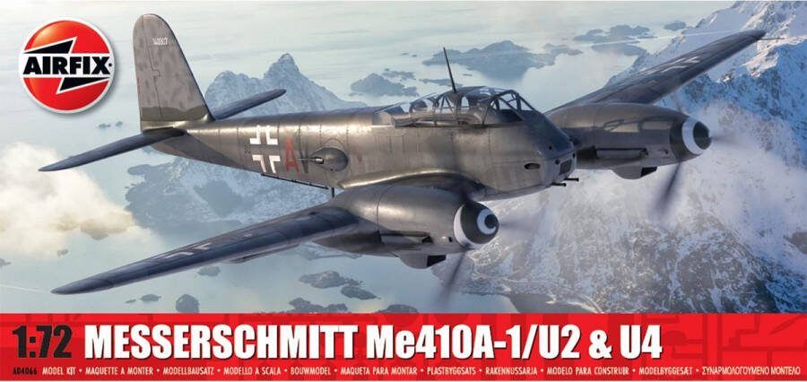 Airfix 1:72 04066 Messerschmitt Me410A-1 U2 and U4 Plastic Modelbouwpakket