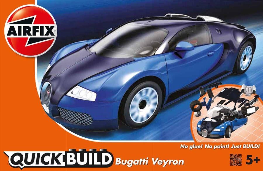 Airfix Quick Build Bugatti Veyron Modelbouwpakket