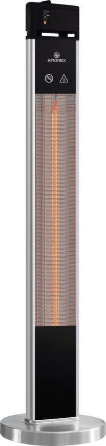 Aironex Infrarood Heater Staand Terrasverwarmer Partytent heater Infrarood Verwarming infraroodkachel vrijstaand infrarood straalkachel -Infraroodkachel -3 Standen Energiebesparend
