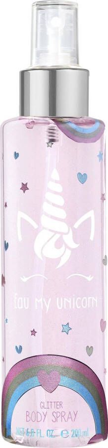 AirVal Eau My Unicorn Body Spray 200 Ml With Glitter