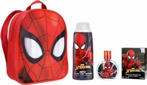 AirVal Spider-Man Geschenkset Eau de Toilette 50 ml & Douchegel 300 ml Met Rugzak