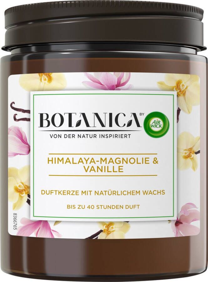Airwick Botanica by Geurkaars in glas Himalaya Magnolia & Vanille 205 g
