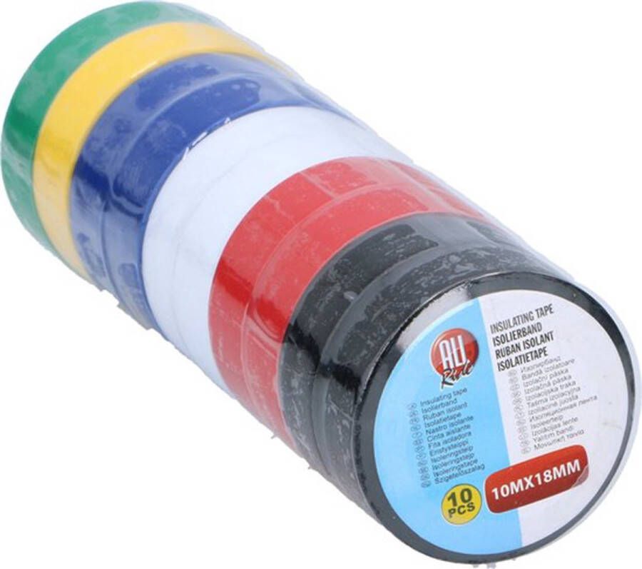 A.K.A. 12x Isolatietape 15mm x 10m tape Electra en elektriciteit