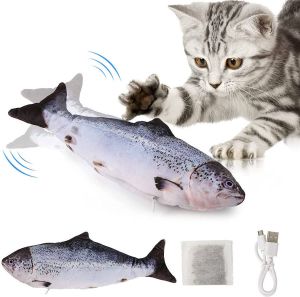 A.K.A. Elektrisch kattenspeelgoed vis usb-oplaadbaar wasbaar