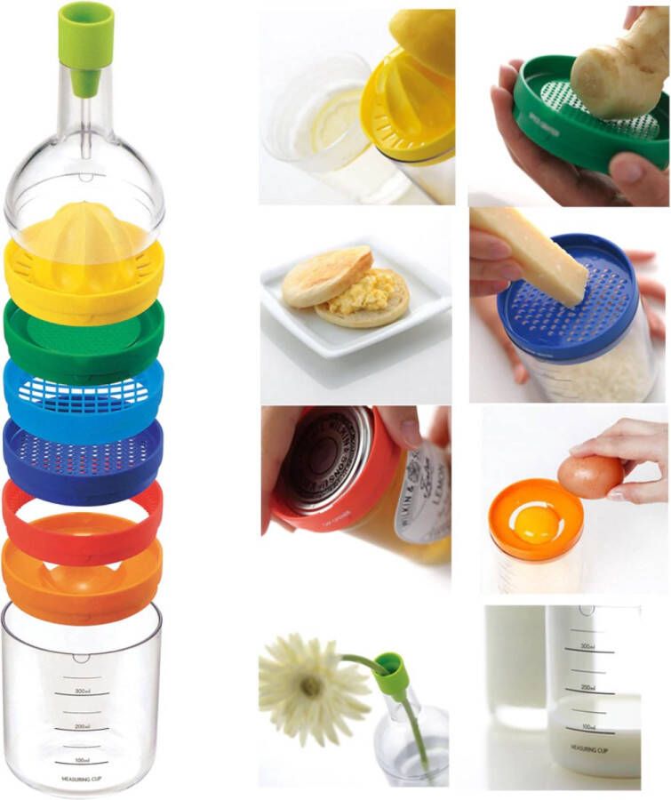 A.K.A. multifunctionele plastic verpakkingen fles keuken gereedschap gadget koken accessoires