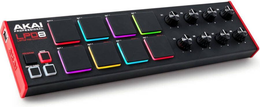 AKAI Professional LPD 8 MKII MIDI Pad Controller DAW controllers