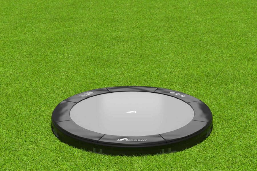 12SPRINGS Akrobat Primus Inground Trampoline 430 Zwart