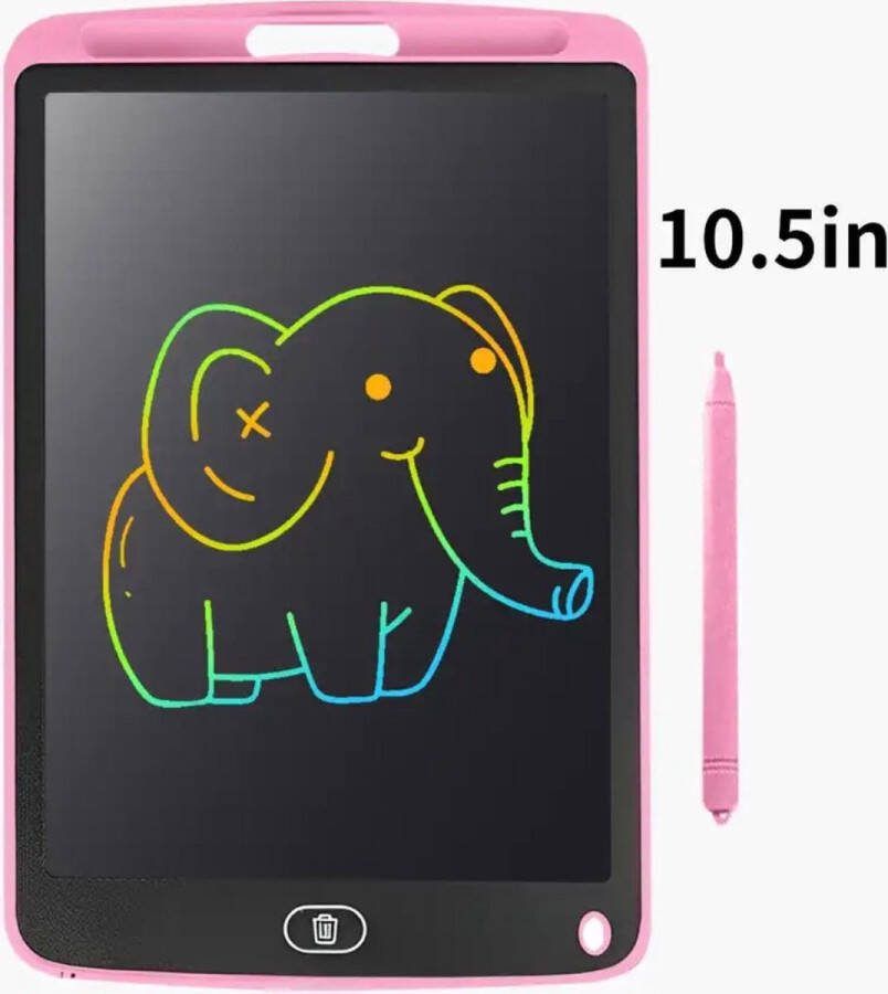 Akyol Tekenbord voor kinderen Tekentablet Tekenbord kinderen Grafische tablet Kindertablet roze tekenbord 10 5 inch
