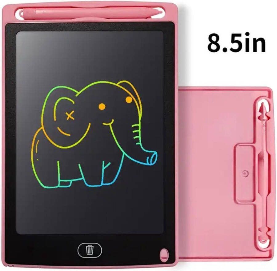 Akyol Tekenbord voor kinderen Tekentablet Tekenbord kinderen Grafische tablet Kindertablet roze tekenbord 8 5 inch